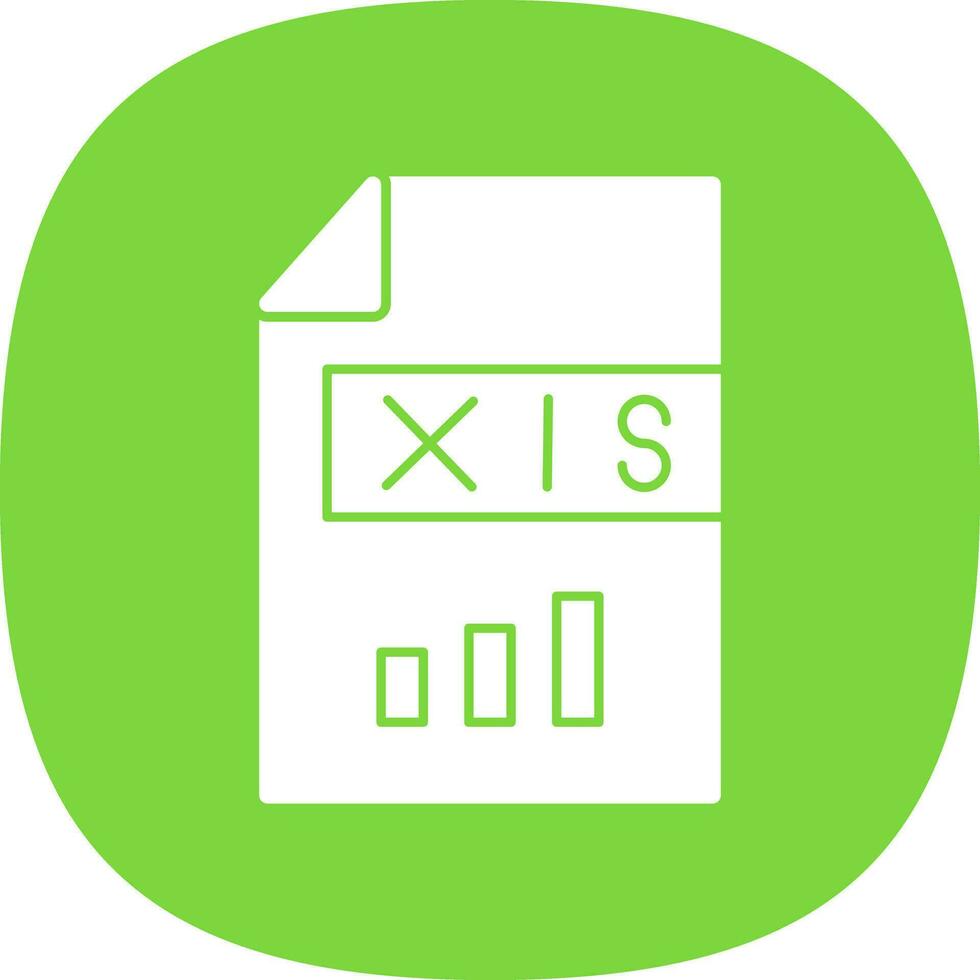 xls vector icono diseño