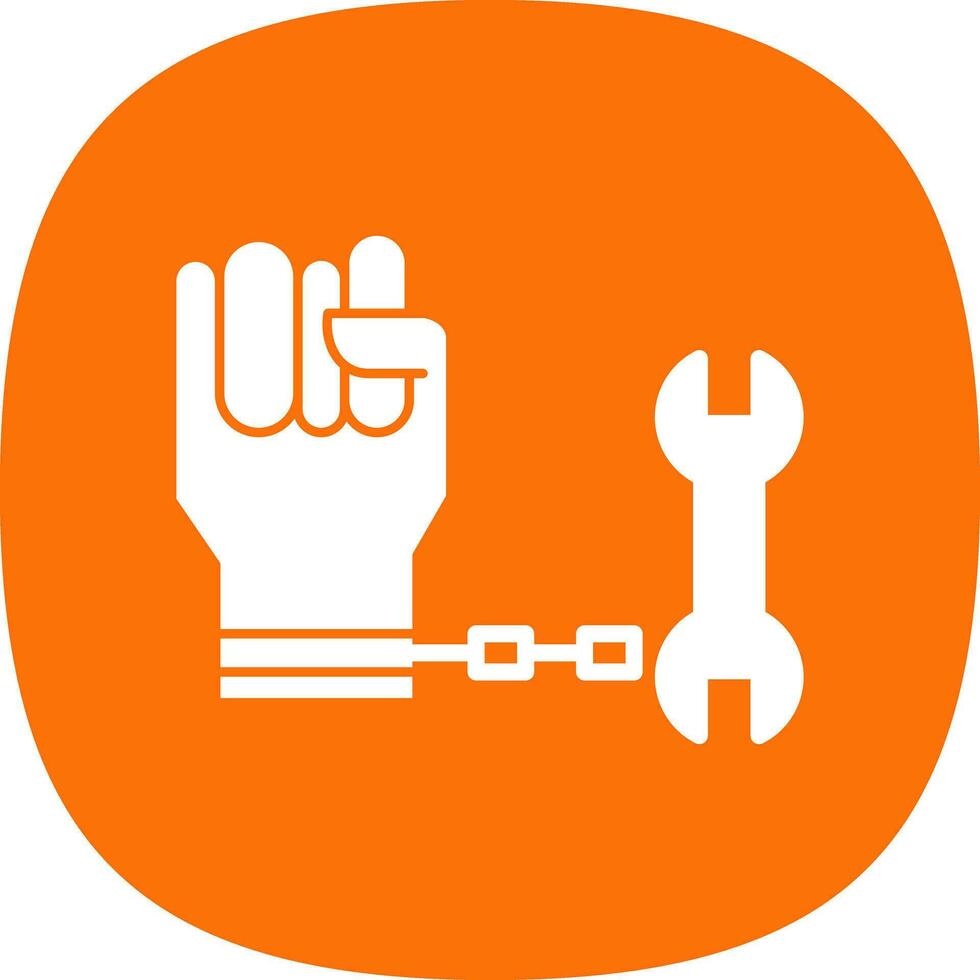 Forced Labour  Vector Icon Design