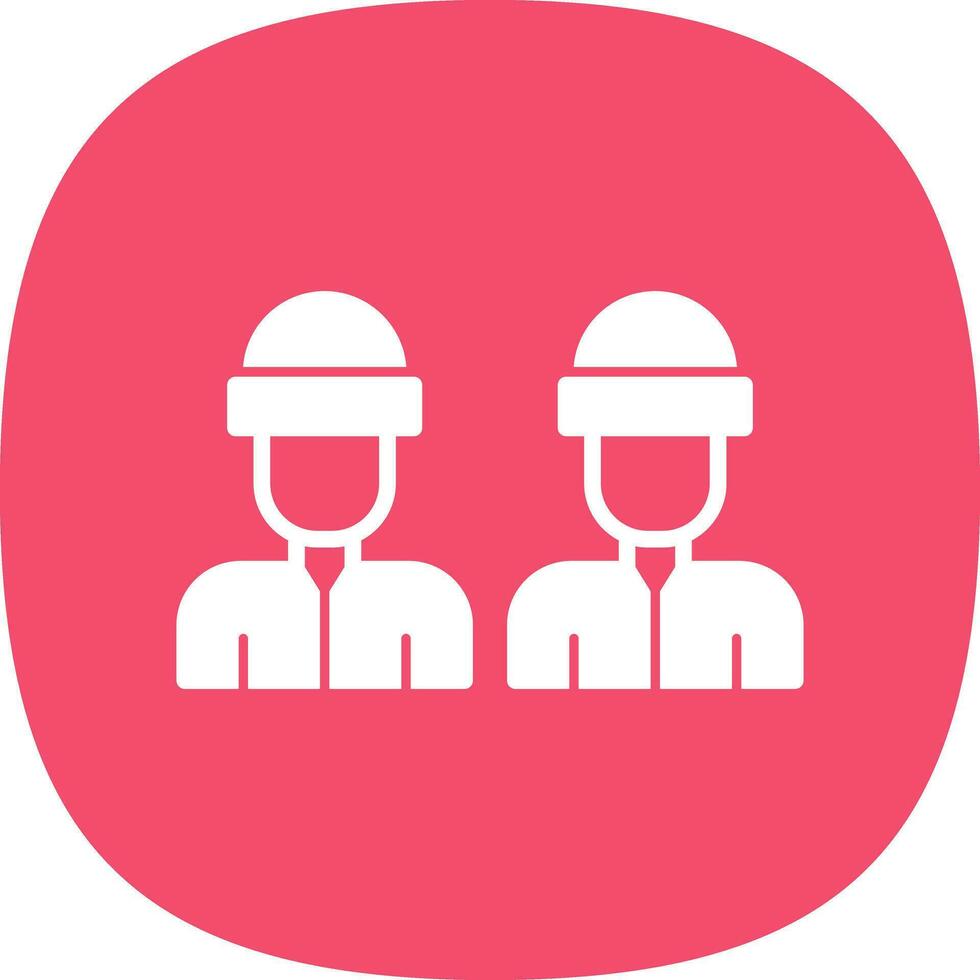 Workers  Vector Icon Design