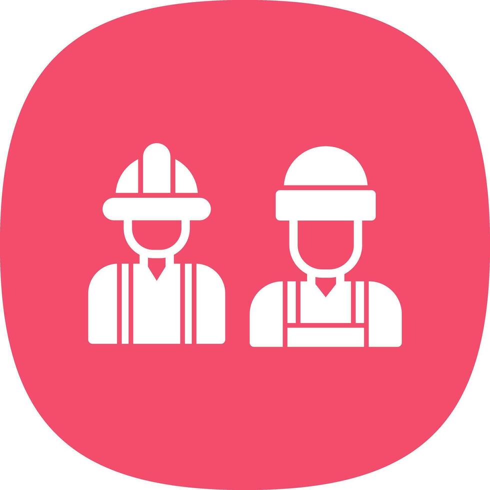 Workers  Vector Icon Design
