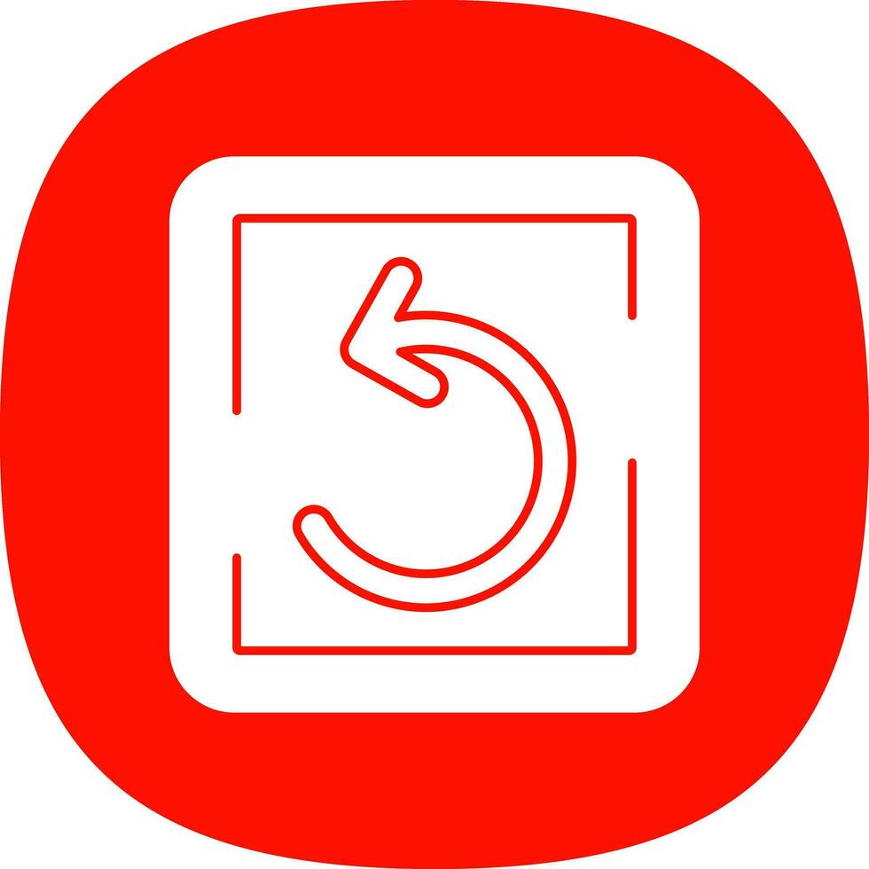 Undo Vector Icon Design