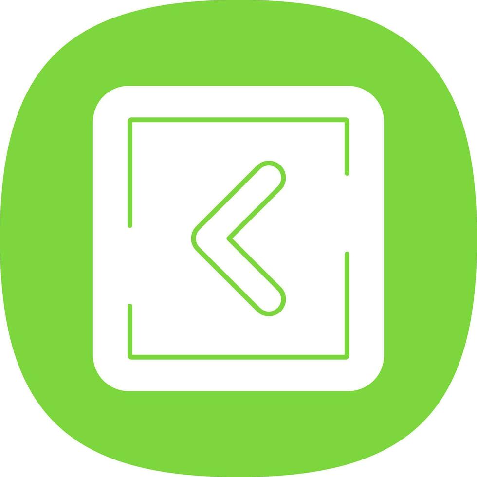 Left Arrow Vector Icon Design