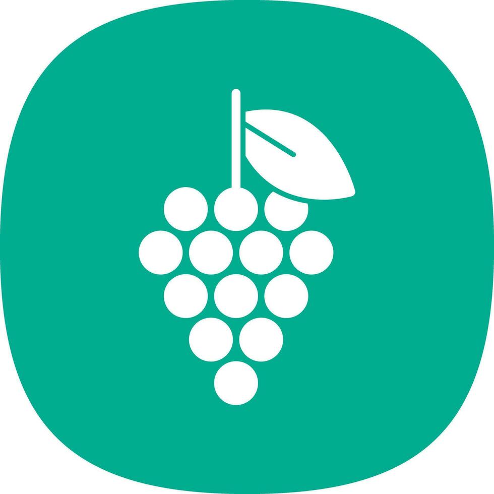 Grape Vector Icon Design