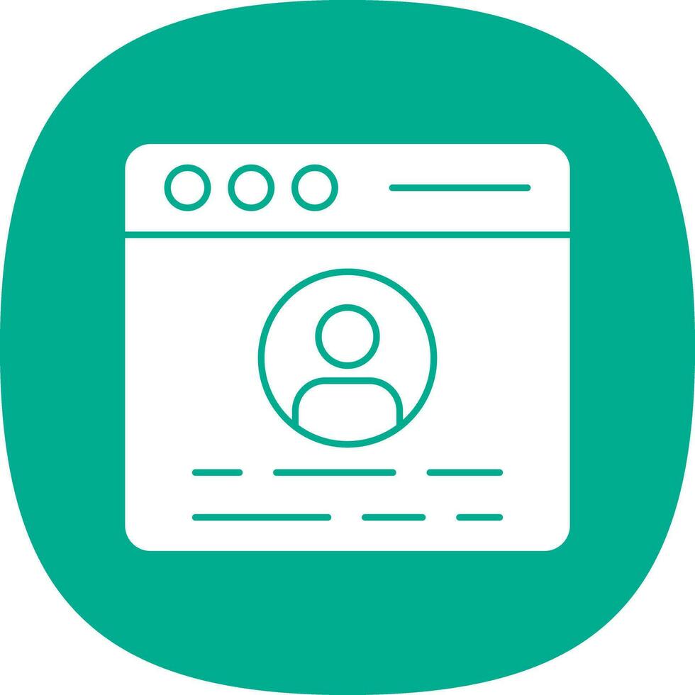 Profile  Vector Icon Design