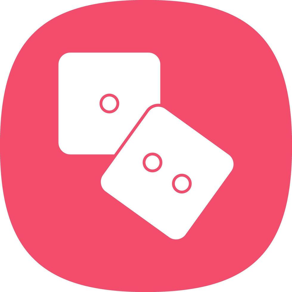 Dices  Vector Icon Design