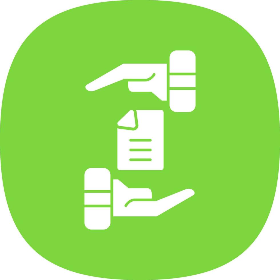 Commitment Vector Icon Design