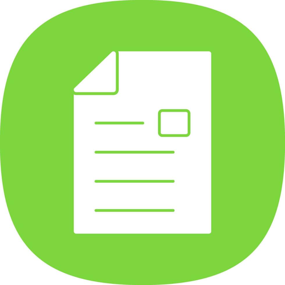 Document Vector Icon Design