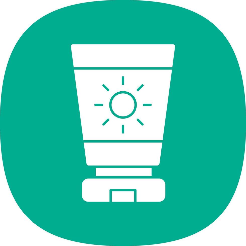 Sunblock  Vector Icon Design