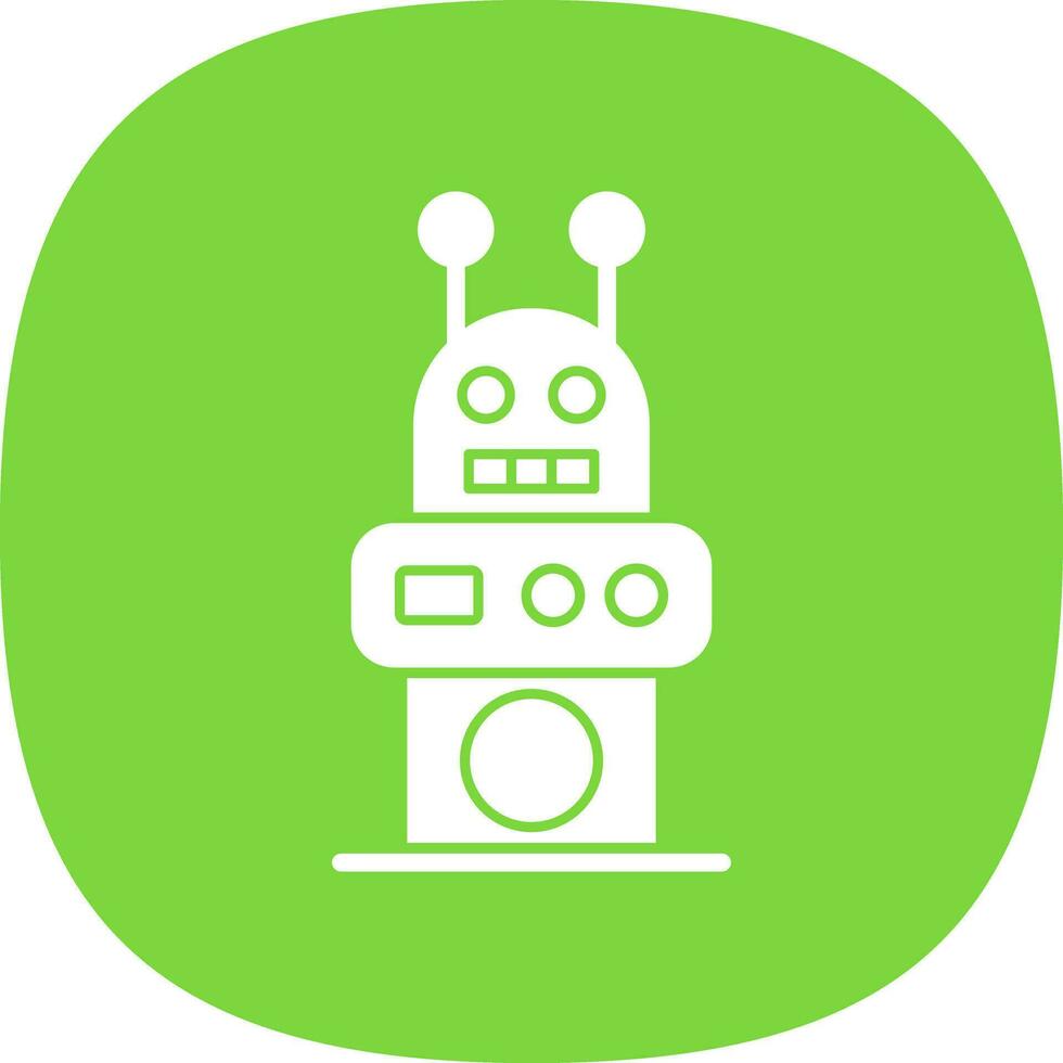 Robot  Vector Icon Design