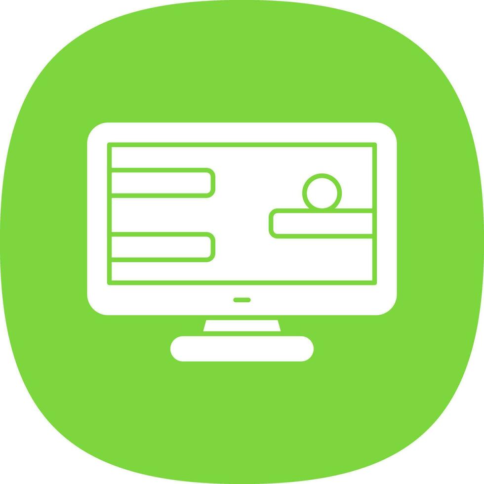 Online Game  Vector Icon Design