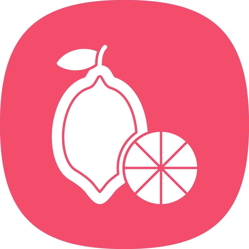 Lemon Vector Icon Design