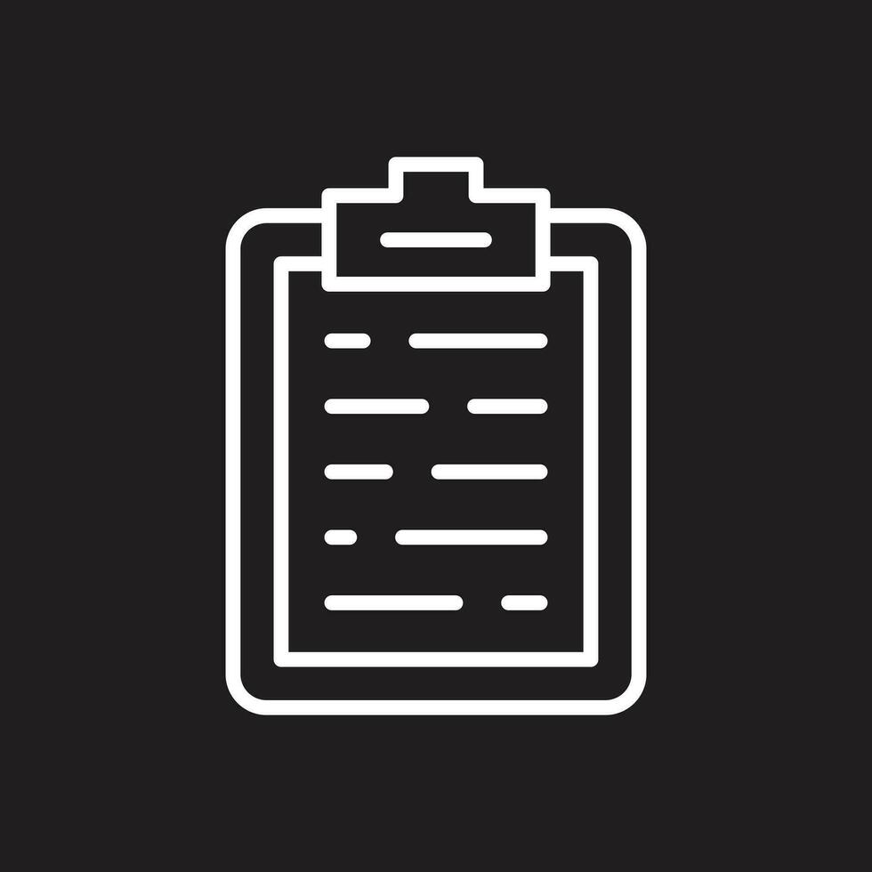 List  Vector Icon Design