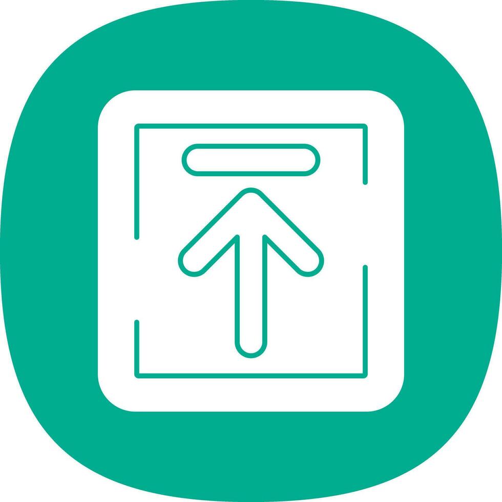 Up Arrow Upload Vector Icon Design