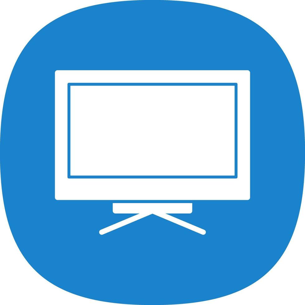 Smart tv Vector Icon Design