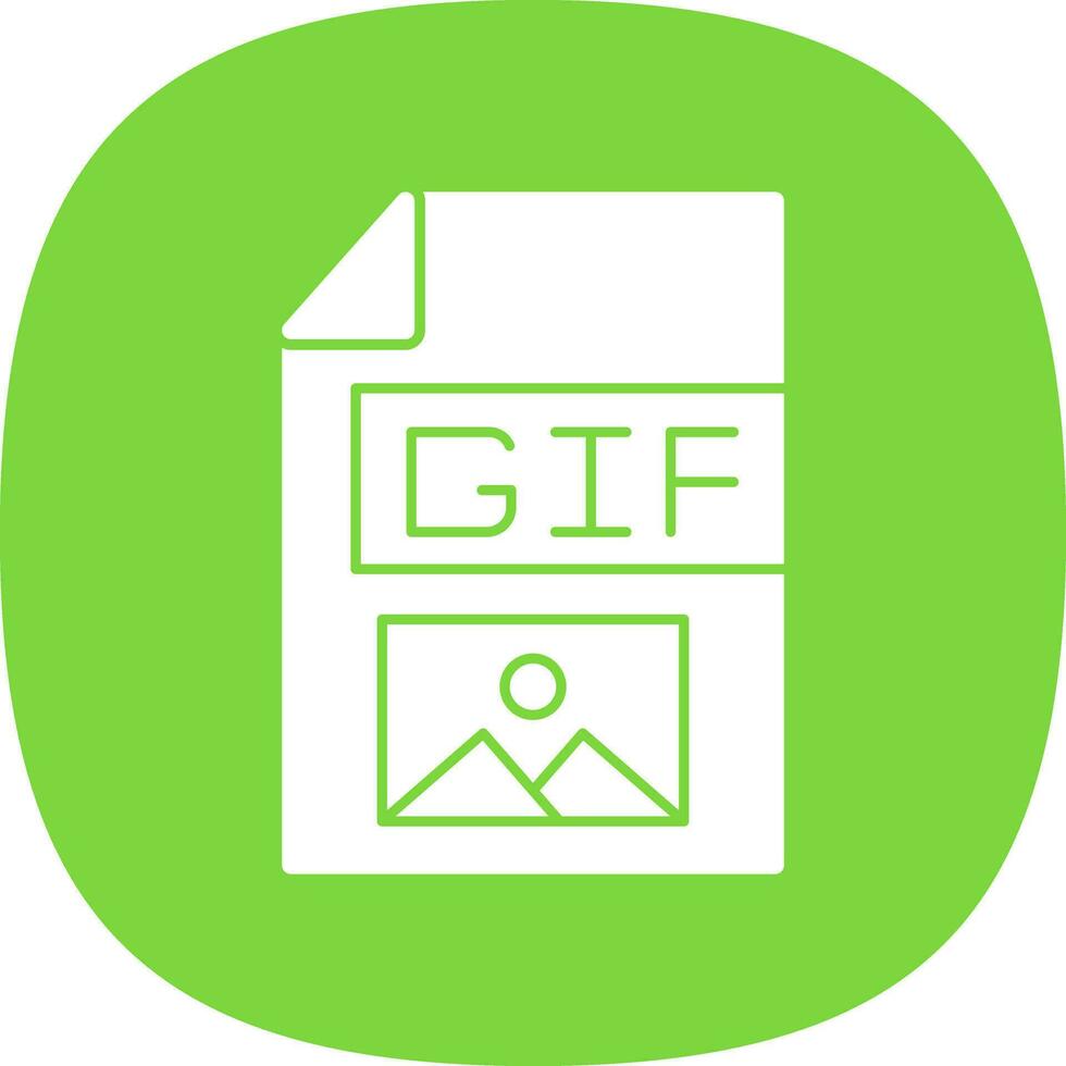 gif vector icono diseño