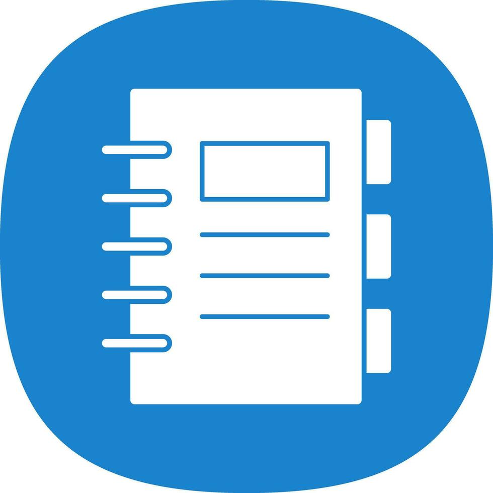Notebook  Vector Icon Design