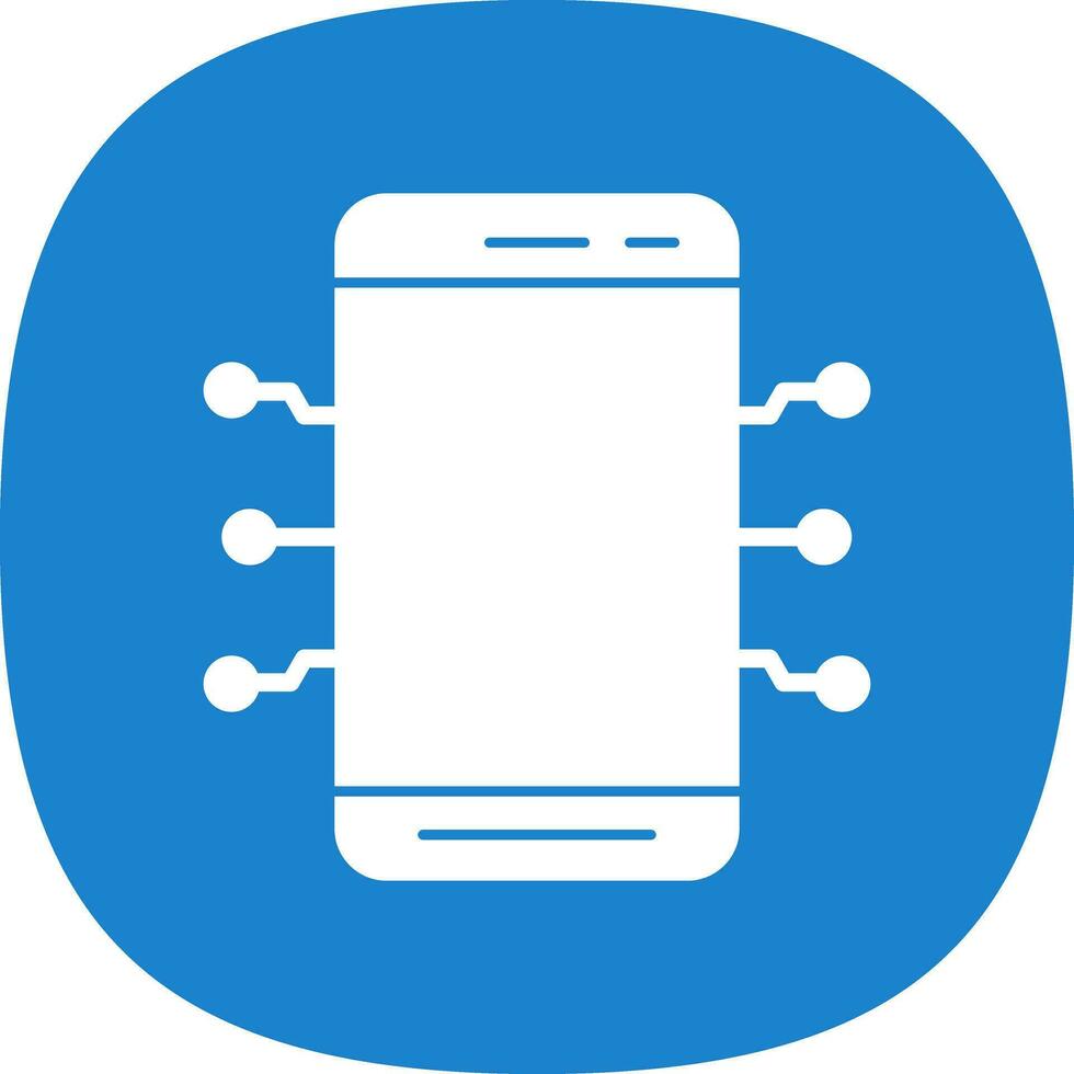 Mobile Technology  Vector Icon Design