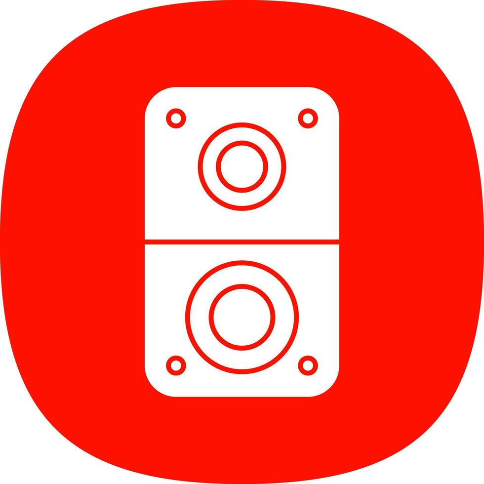 Speaker  Vector Icon Design