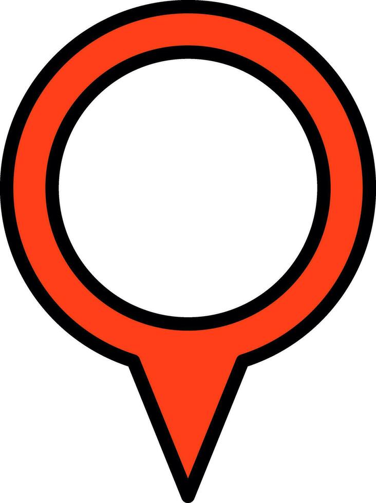 Location Pin Vector Icon Design