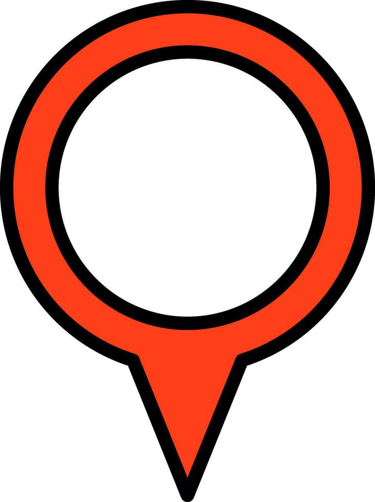 Location Pin Vector Icon Design