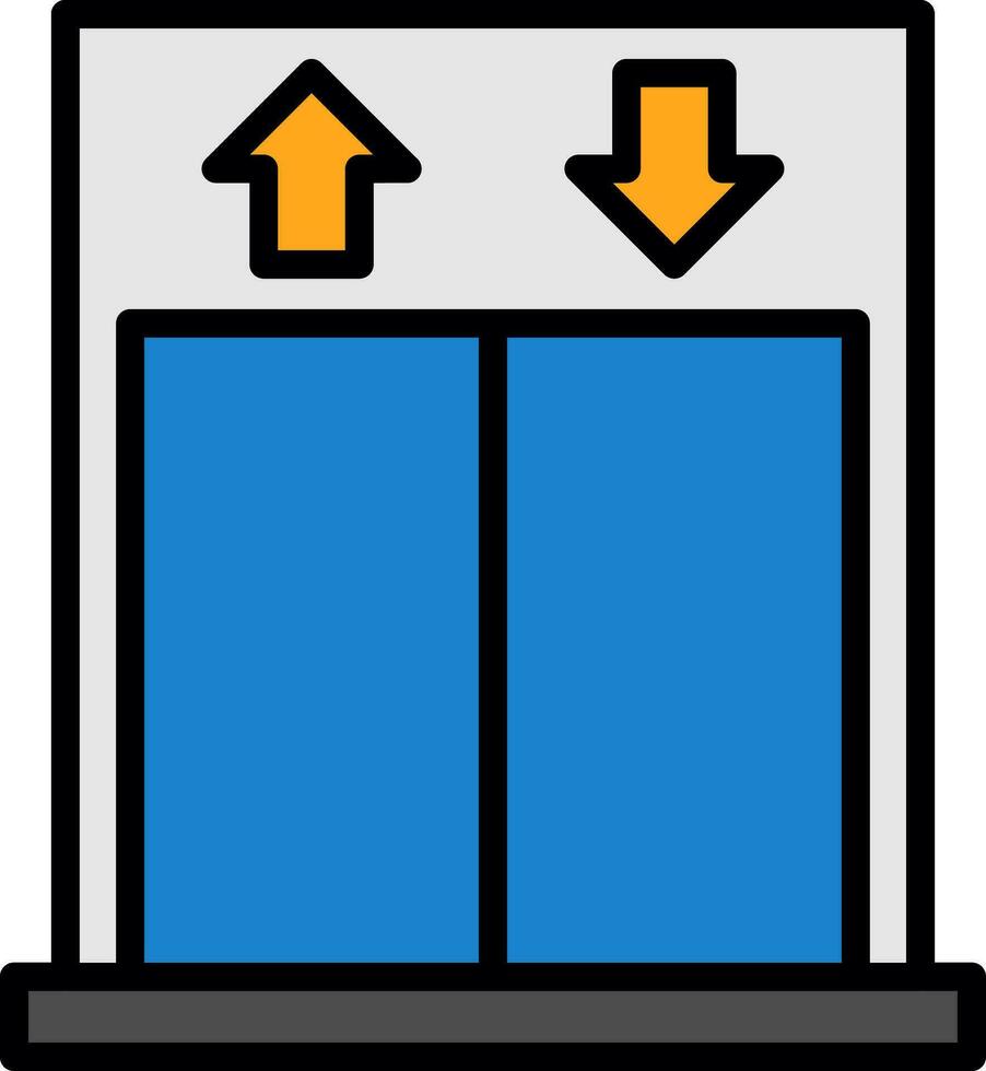 Elevator Vector Icon Design