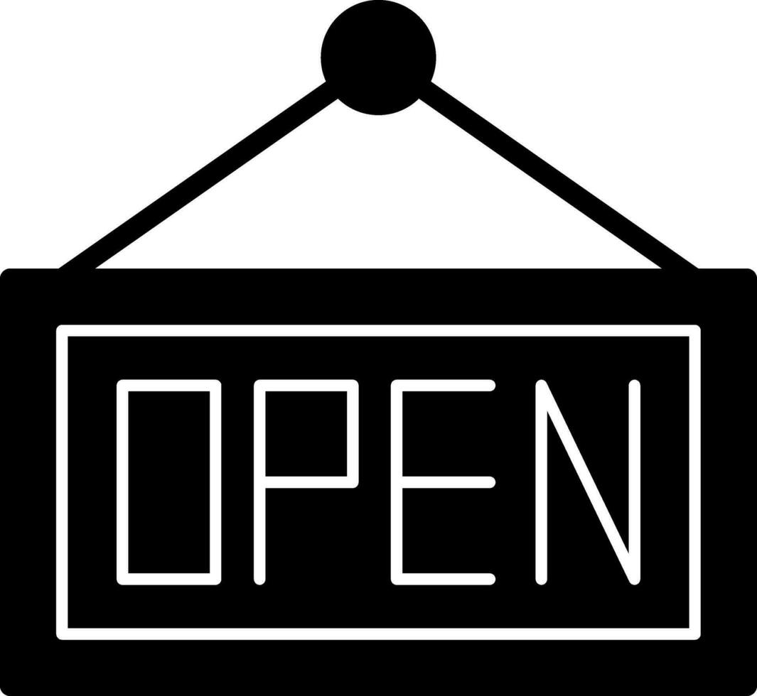 Open Tag Vector Icon Design