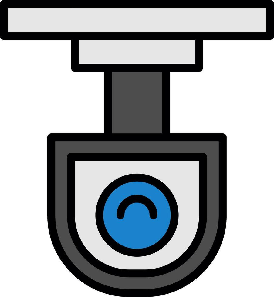 CCtv Camera Vector Icon Design