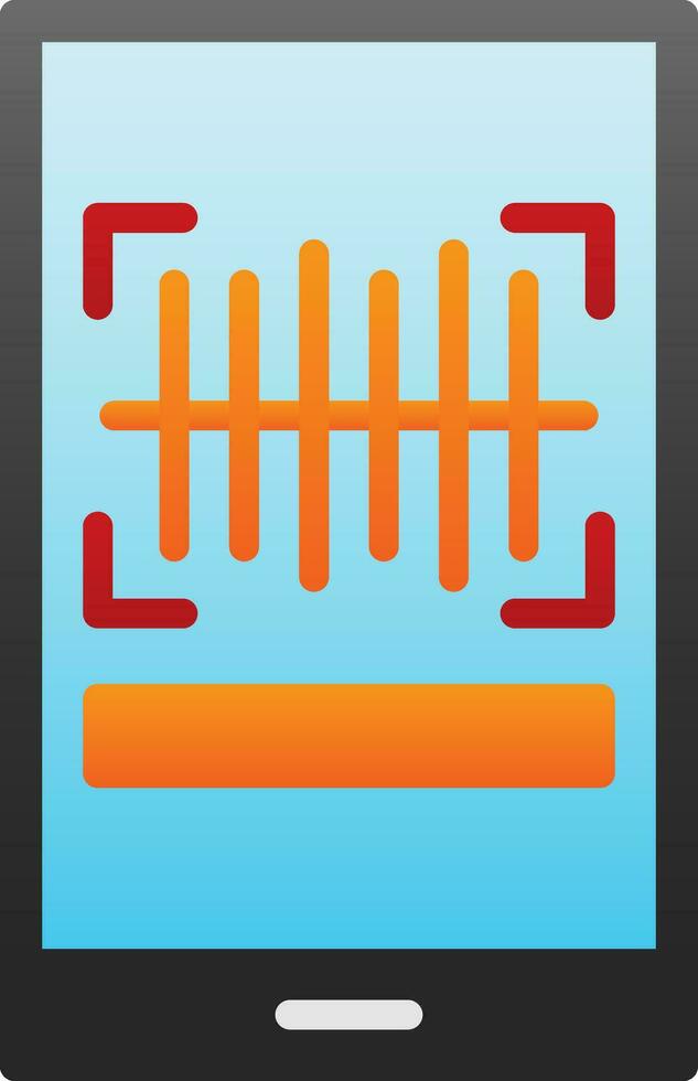 Barcode Vector Icon Design