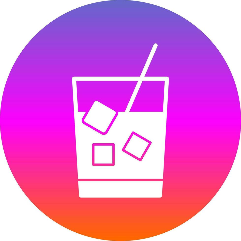 Cold Drinks Vector Icon Design