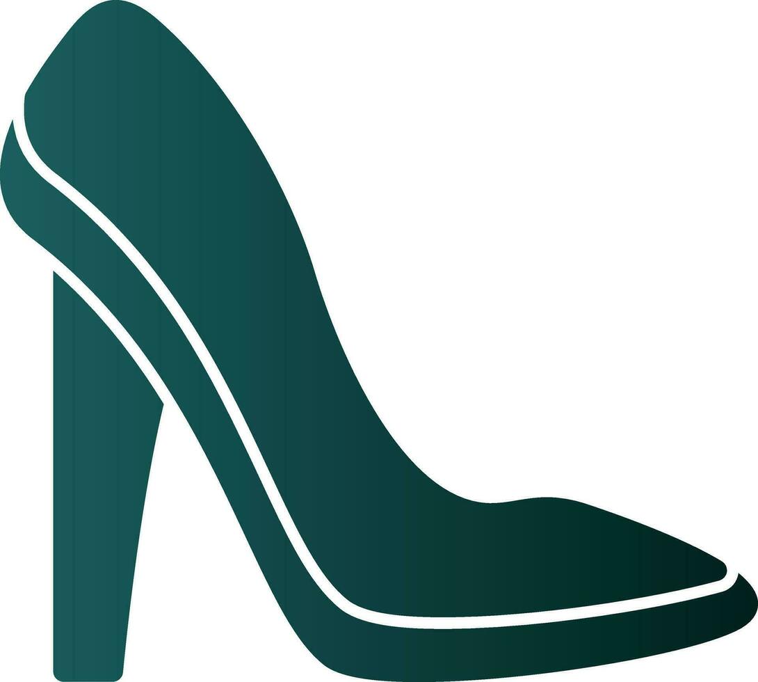 High Heels Vector Icon Design