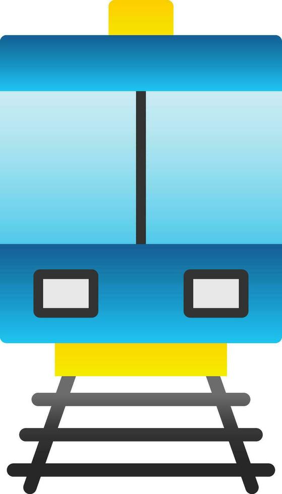 diseño de icono de vector de tren