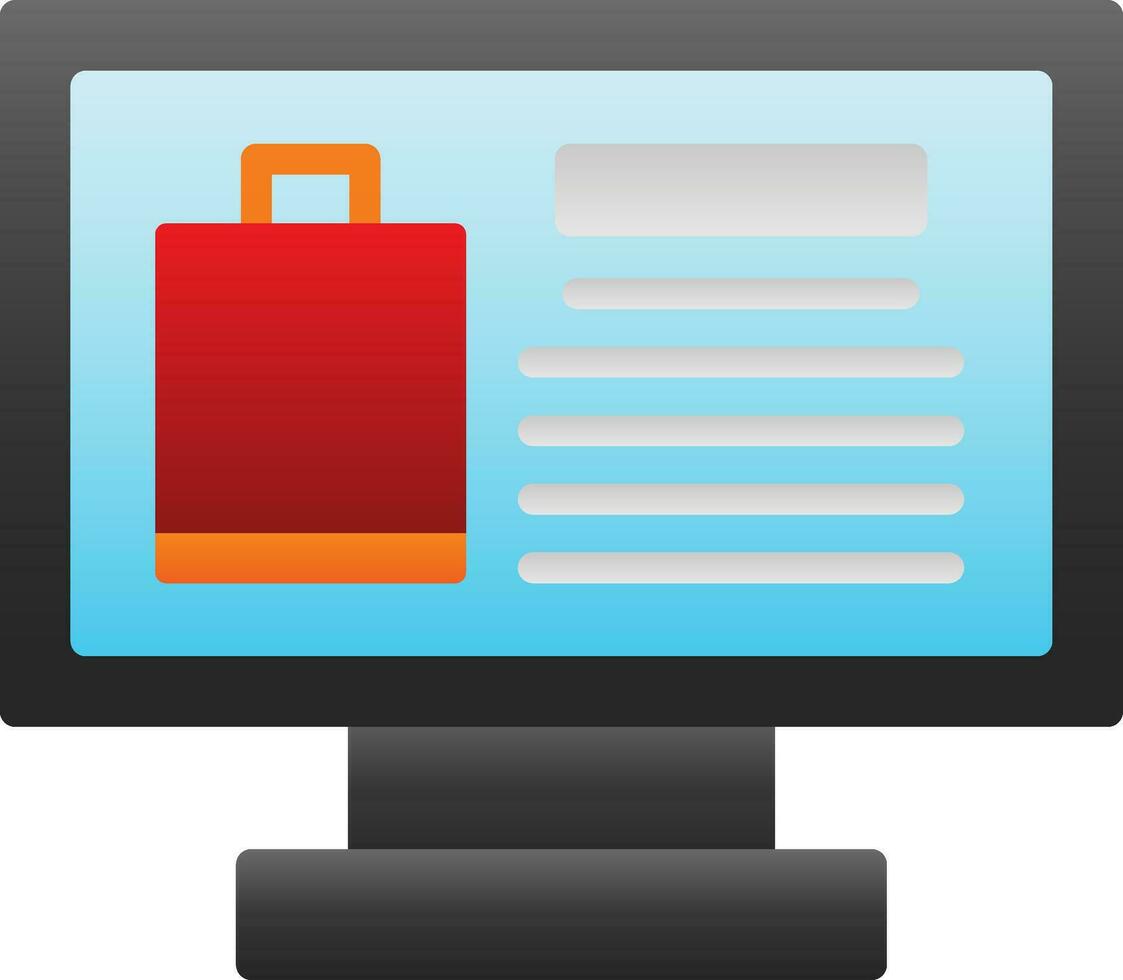 Buy Online Vector Icon Design