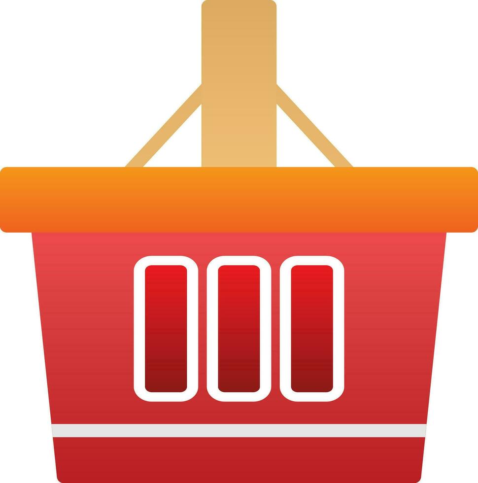 Basket Vector Icon Design