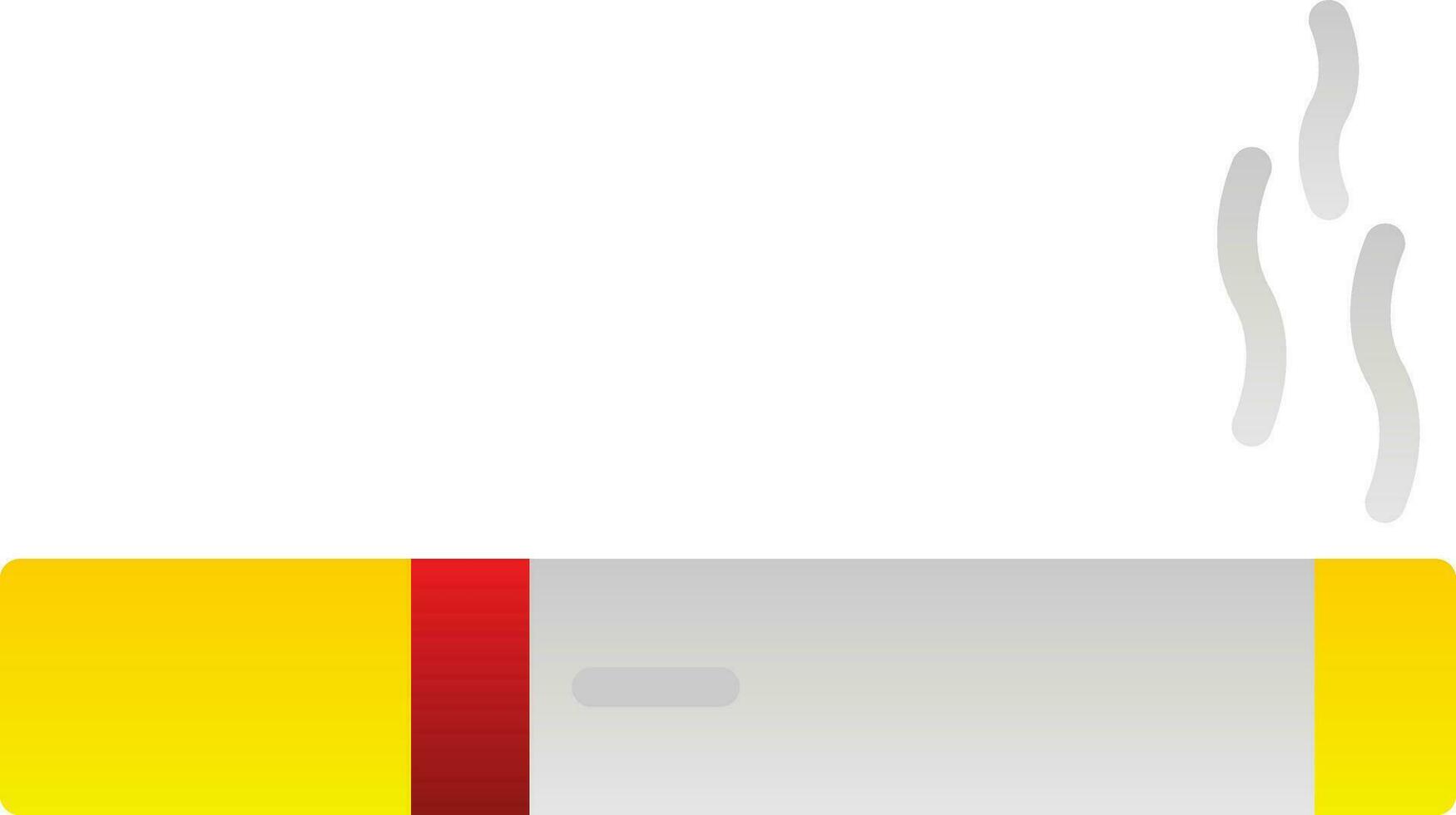 Cigarette Vector Icon Design