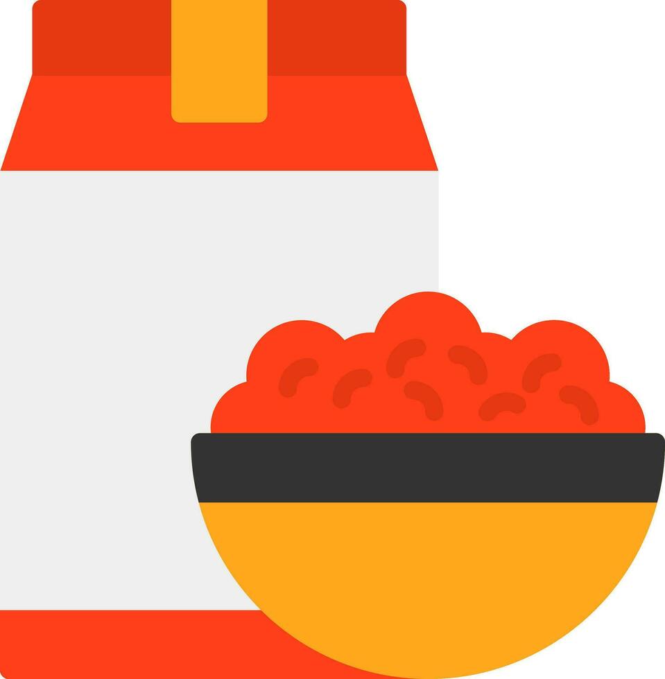 Cereal Vector Icon Design
