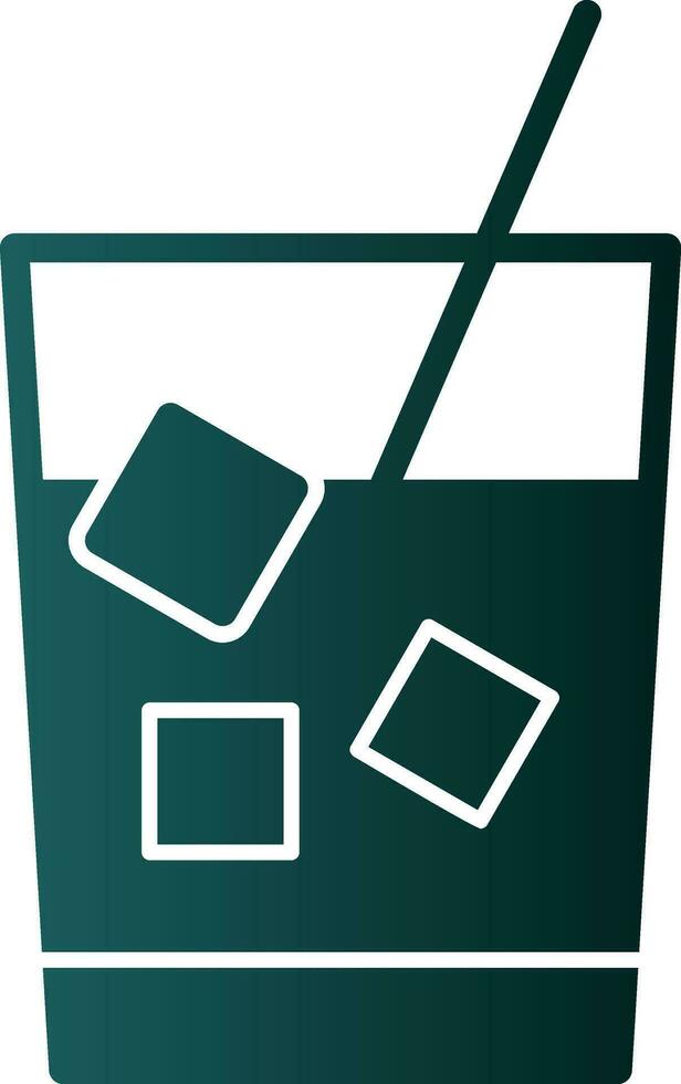 Cold Drinks Vector Icon Design