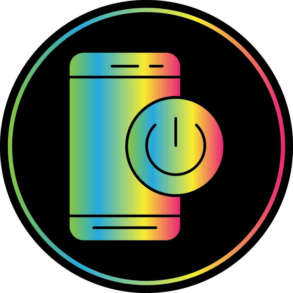 Mobile On Off  Vector Icon Design