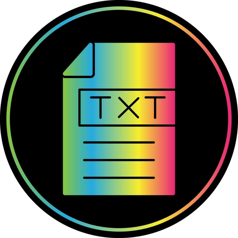 Txt  Vector Icon Design