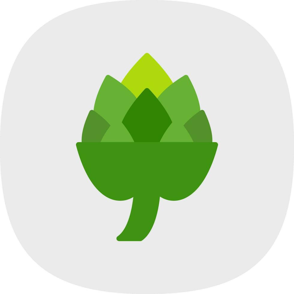 Artichoke Vector Icon Design