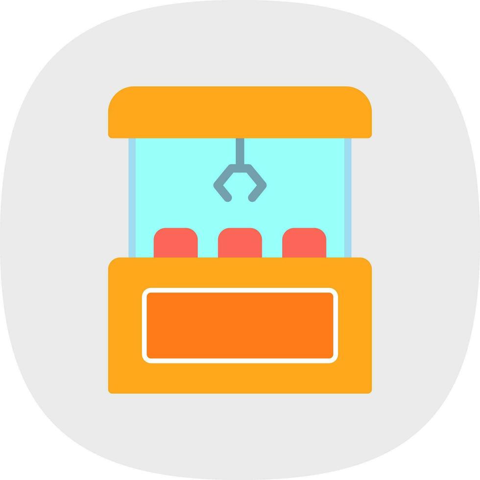 Claw Machine  Vector Icon Design