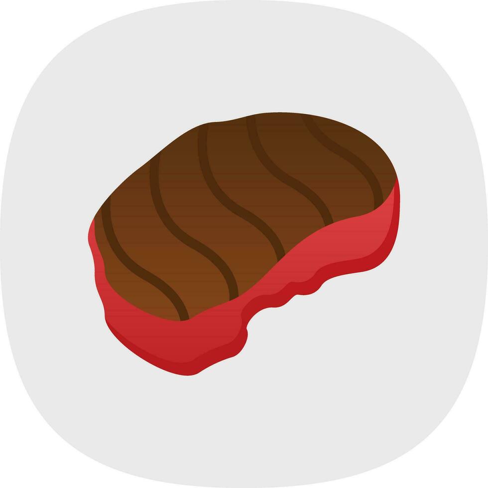 Steak Vector Icon Design