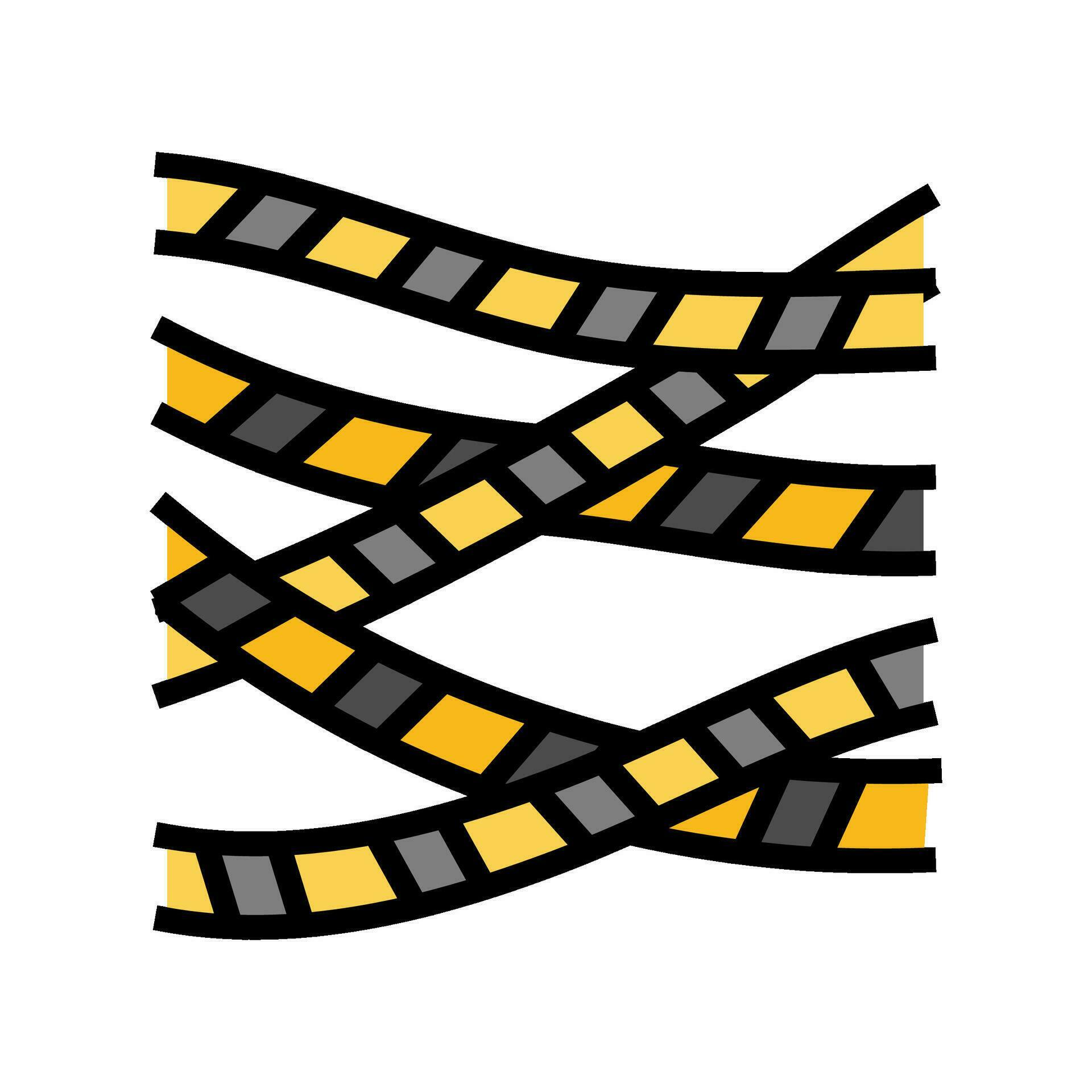 warning tape alert color icon vector illustration 26819561 Vector Art