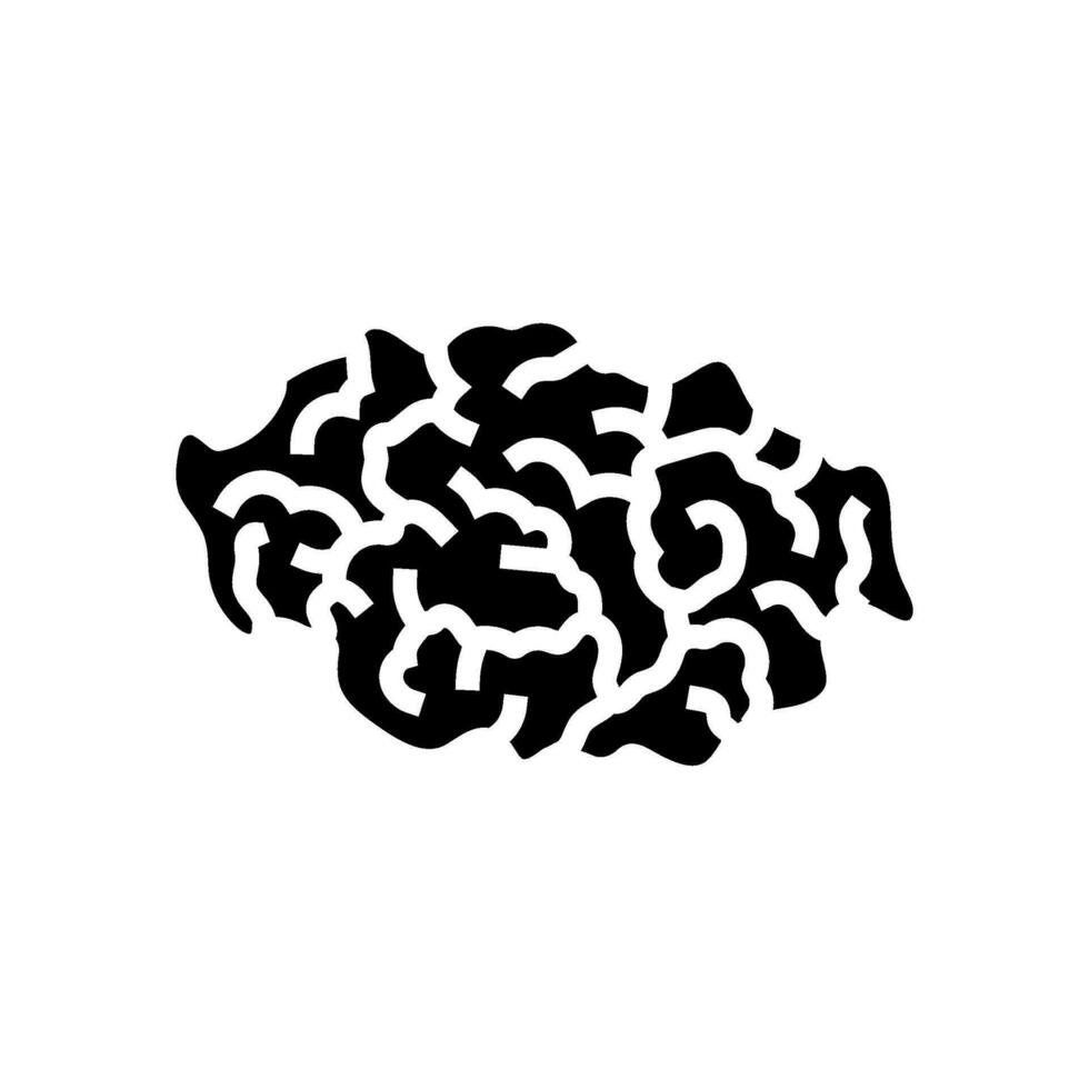 egg scramble glyph icon vector illustration