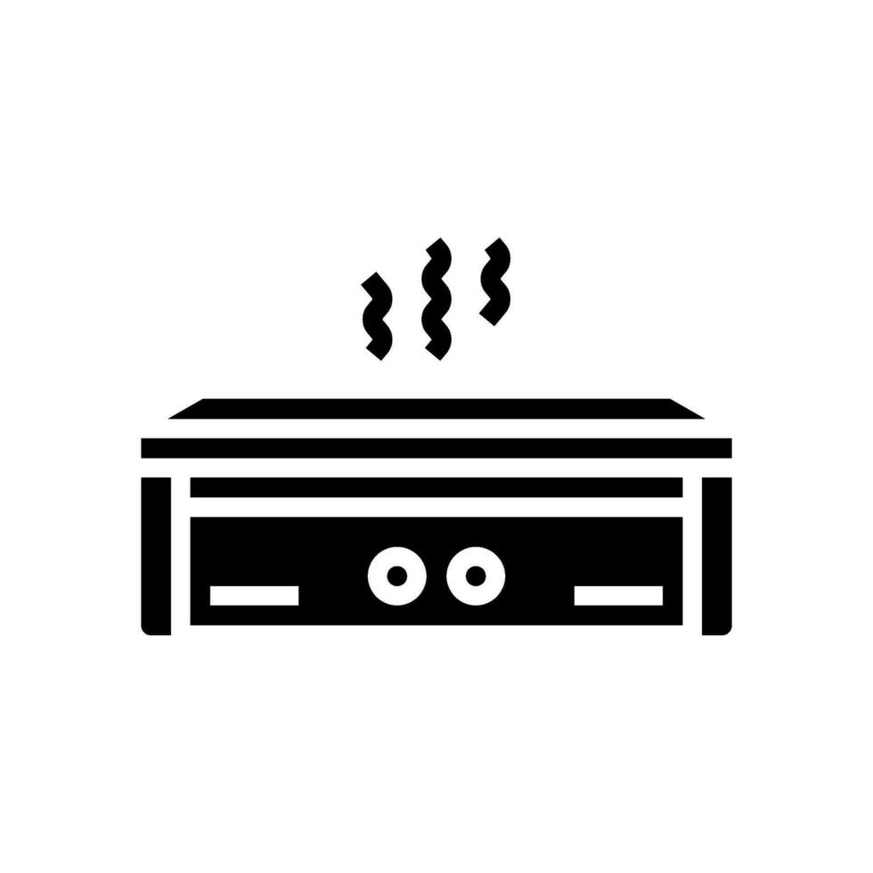 hot tub glyph icon vector illustration