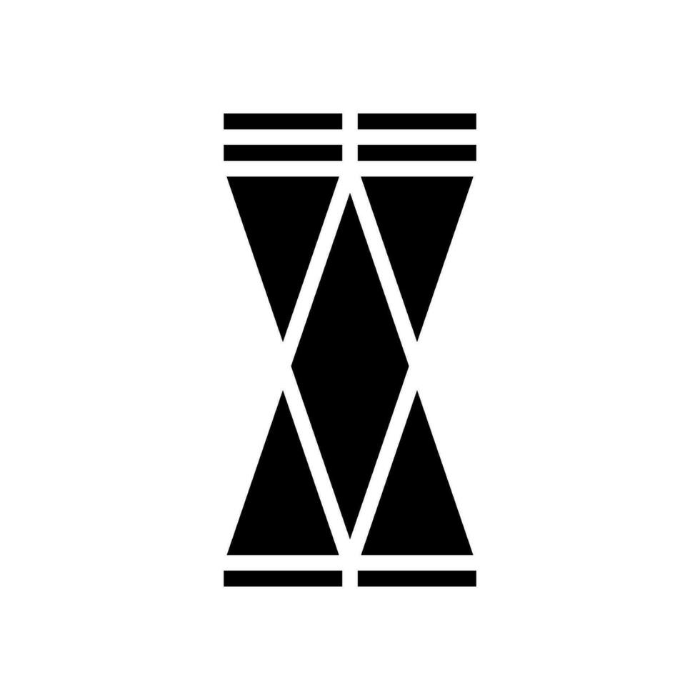 chair minimalistic stylish glyph icon vector illustration