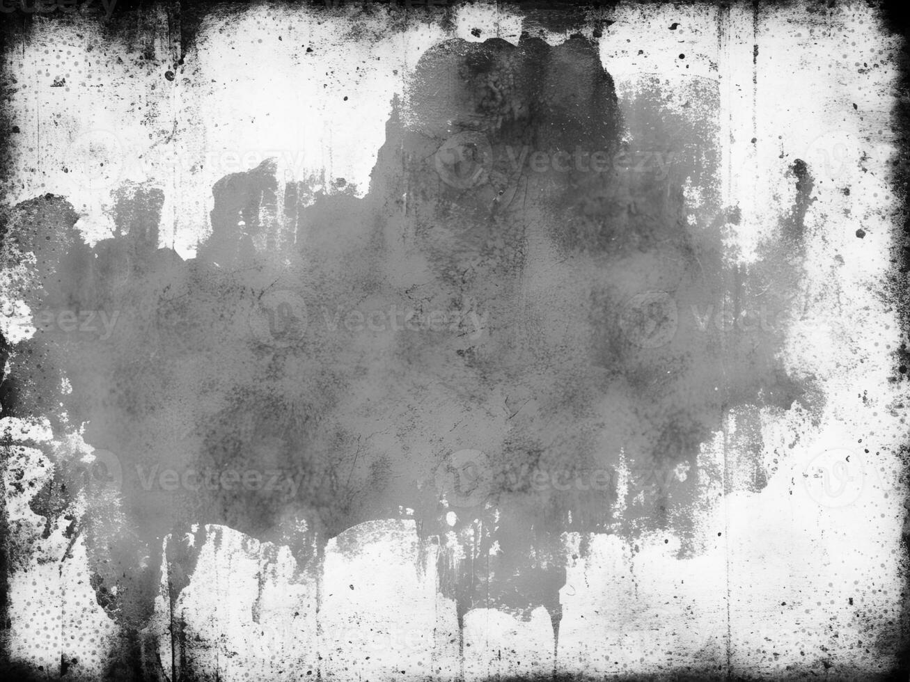 Vintage black and white grunge background design photo