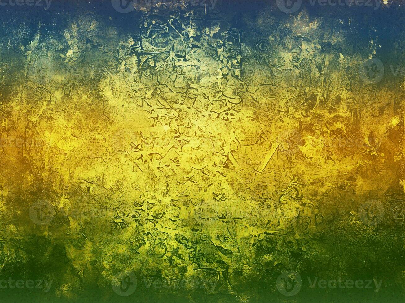 Golden gradient grunge effect background design photo