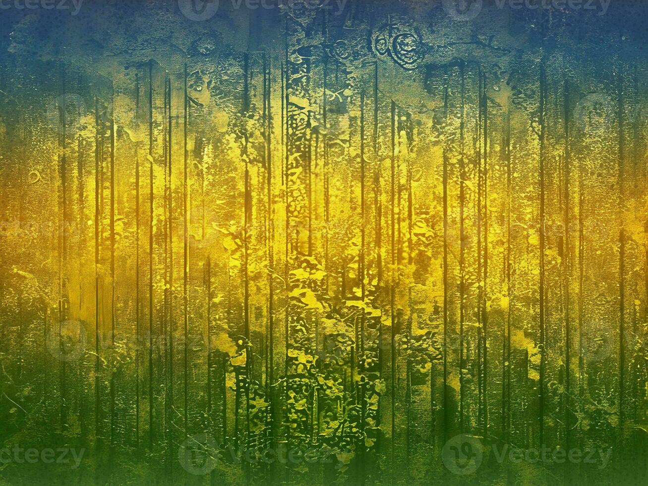 Golden gradient grunge effect background design photo