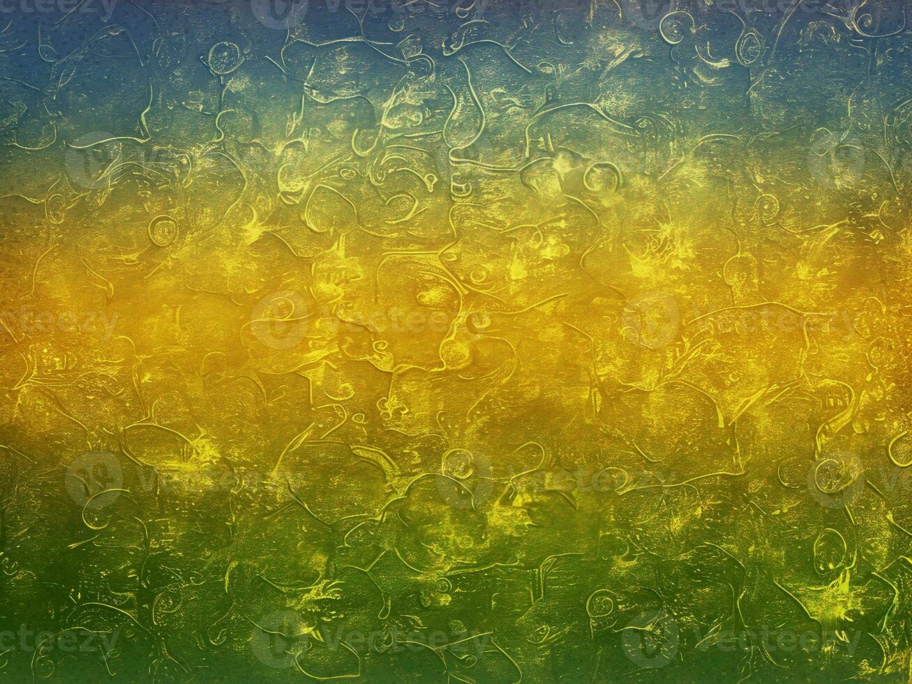 Golden gradient grunge effect background design photo