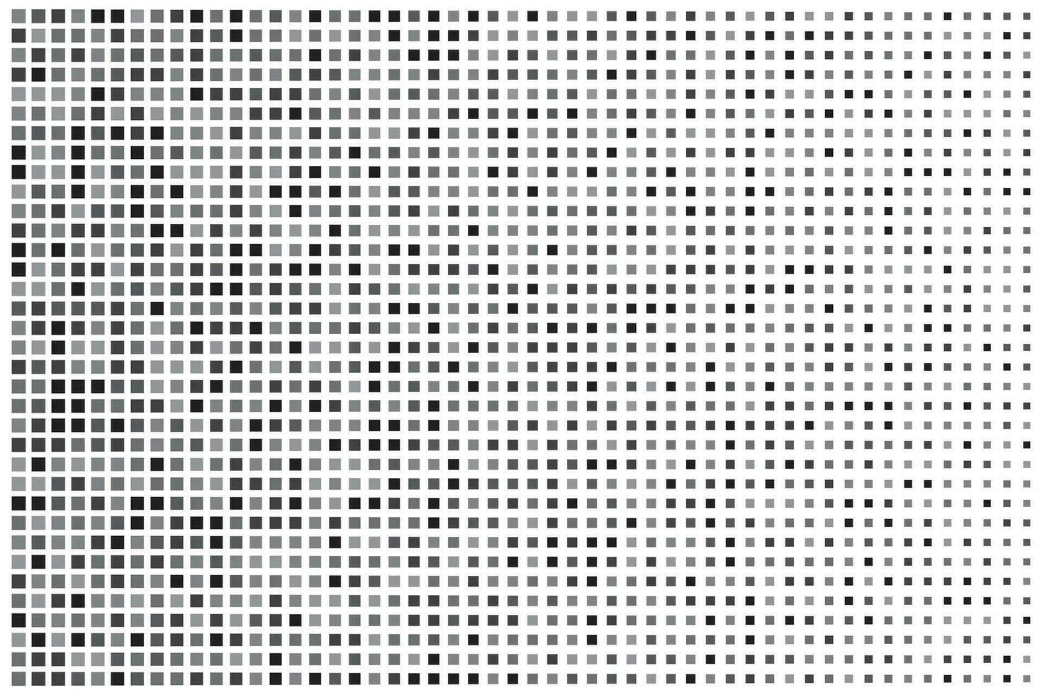 Black halftone dot grain texture pixel pop-art abstract pattern background vector